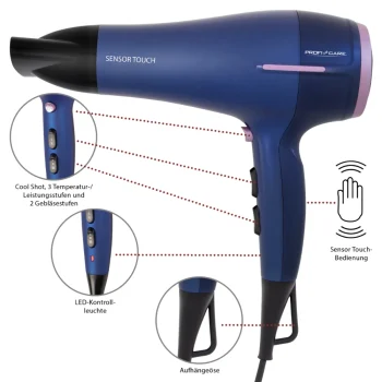 Proficare Professional Hair Dryer Blue PC-HT 3030