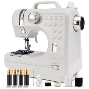 Clatronic Sewing Machine White Silver NM 3795