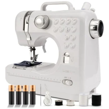 Clatronic Sewing Machine White Silver NM 3795