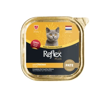 Reflex Plus Pate with Organic Chicken for Kittens 85gr