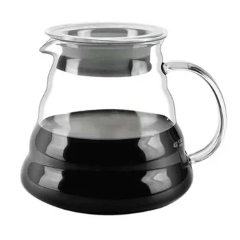 Glass Coffee Jug 600 ml Suitable For Use With V60 Practical Size Indicator
