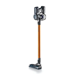 Ariete Wireless Turbo Charged Vacuum Cleaner Powerful Engine 215W With Hepa Filter Orange