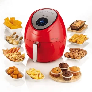 ariete-4618-01-air-fryer-xxl-hot-air-fryer-1800w-5-5-l-red