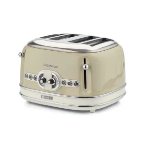 Ariete Vintage Toaster 4 Slices Beige
