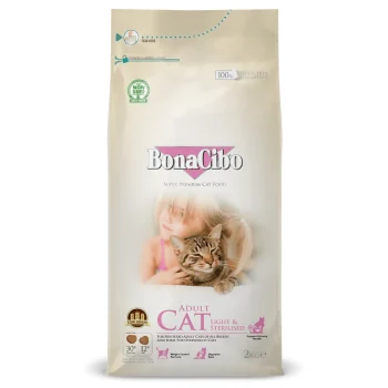 Bonacibo Superpremium Adult Cat Food Light&Sterilized - Chicken 5kg