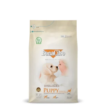 Bonacibo Superpremium Puppy Dog Food Chicken&Rice With Anchovy 3kg