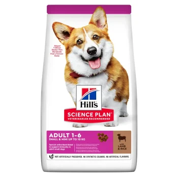Hill's Science Plan Small Breed 1-6y Adult Dog Food with Lamb & Rice 6kg