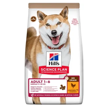 Hill's Science Plan Grain Free Medium Breed 1-6y Adult Dog Food with Chicken 12kg