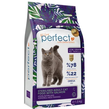 Perfect Salmon 34/12 Sterilised Adult Cat Food 1.5kg