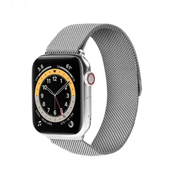 Zr-Krd-01 Apple Watch 42/44/45mm Silver Magnet Cord