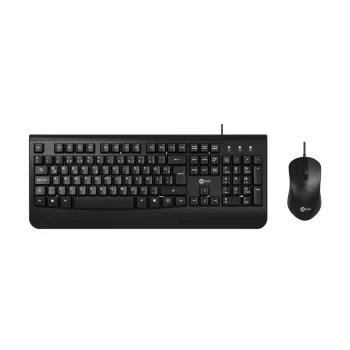 Lecoo Cm105 Black Tr Layout Keyboard Mouse Set