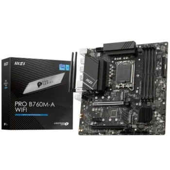 Msi Pro B760m-A Wifi Ddr5 S+V+Gl 1700p Motherboard