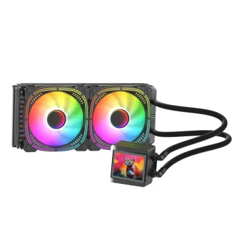 Gamepower Skadi Elite Lcd 240 Argb Liquid Cooling Cpu Fan