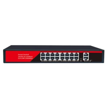 Ezcool Ez-16psf 16xfe+2xge Poe (240watt) Switch