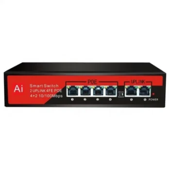 Ezcool Ez-04pse 4xfe+2xfe Poe (65watt) Switch