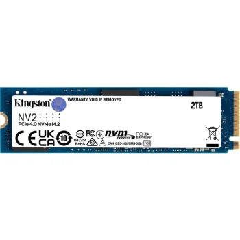 Kingston Nv2 2tb Pci 4.0 Nvme Snv2s/2000g 3500 - 2800 Mb/S SSD