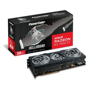 Powercolor Hellhound Rx7900xt 20g-L/Oc 20gb Gddr6 320bi Graphics Card
