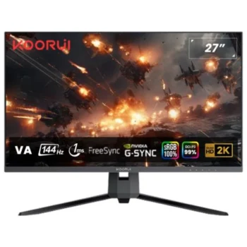 Koorui 27" 27e1qa 144hz 1ms 2560x1440 Hdmi+Dp Gaming Monitor