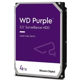 Wd 3.5" 4tb Wd43purz Purple 256mb 24/7 Hdd
