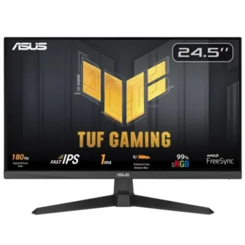 Asus 24.5" Tuf Gaming Vg259q3a Ips 1ms 1920x1080,180hz,Dp,Hdmi,Speaker Monitor