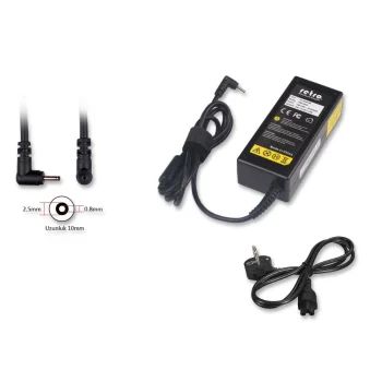Dca-Hr05 19v 3.42a 65w 0.8mm2.5mm Adaptor