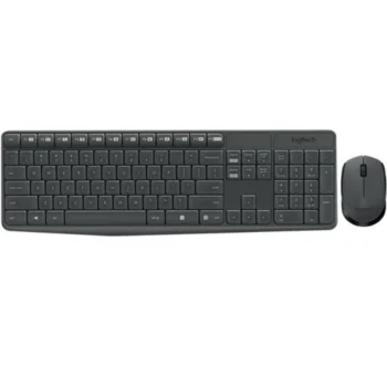 Logitech Mk235 920-007948 Russian Layout Wireless Keyboard Mouse Set