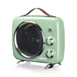 Ariete Vintage Fan Heater Cold 1000W Hot 2000 Watt Green