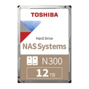 Toshiba 3.5" 12tb N300 256mb 7200rpm Hdwg21cuzsva Sata 3 7/24 Nas HDD