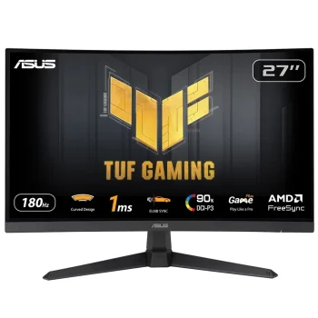 Asus 27" Vg27vq3b Curved 1ms 180hz Va Fhd Monitor