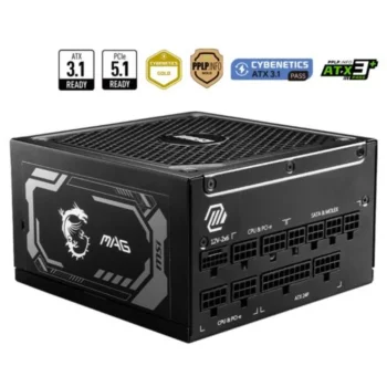 Msi Mpg A1000gl Pcie5 1000w 80+ Gold Full Modular Power Supply
