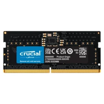 Crucial 8gb 5600mhz Ddr5 Ct8g56c46s5 Laptop Memory