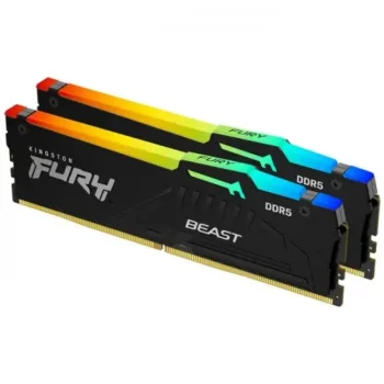 Kingston Beast 16gb(2x8) Rgb 6000mhz Ddr5 Cl36 Kf560c36bbeak2-1 Memory