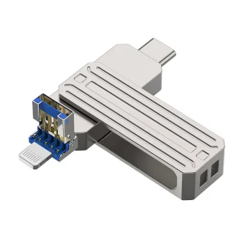 Wiwu Wi-Fd001 3in1 128gb Usb-Type C-Lightning Flash Disk