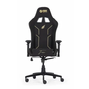 Hawk Fame Gold Fabric Gaming Chair