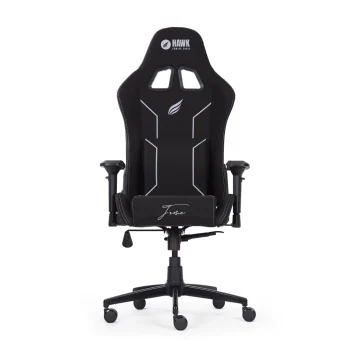 Hawk Fame Silver Fabric Gaming Chair