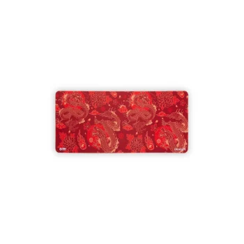Hawk Red Dragon 90x40 Mouse Pad