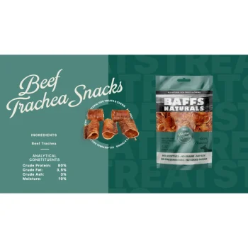Baffs Naturals Beef Trachea Snacks