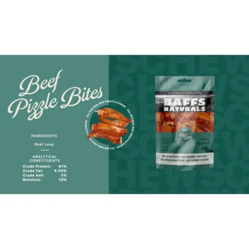 Baffs Naturals Beef Pizzle Bites