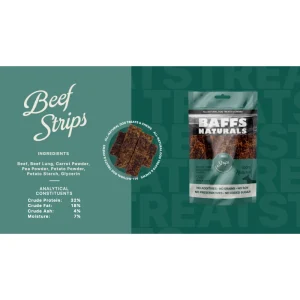 Baffs Naturals Beef Strips