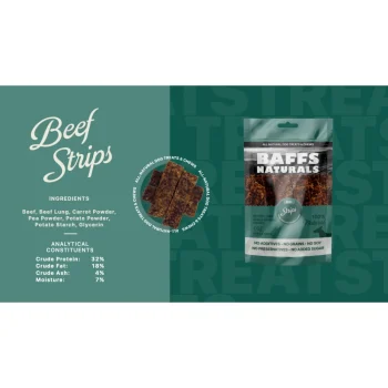 Baffs Naturals Beef Strips