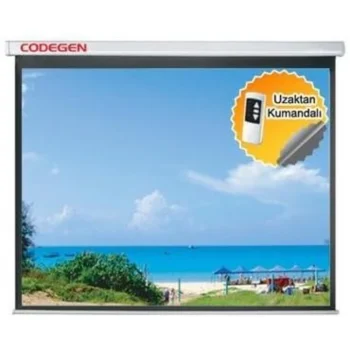 Codegen Ex-24 240x200 Motorized Projection Screen