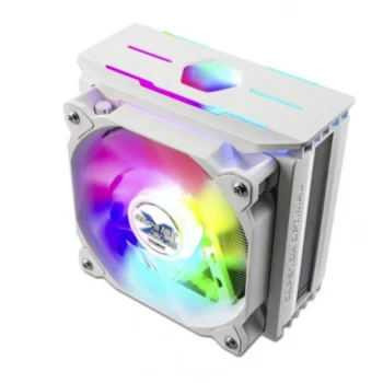 Zalman Cnps10x Optima Ii White Rgb 12cm 1700/Am4/Am5 Cpu Fan