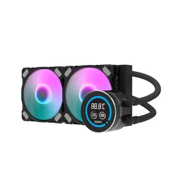 Aigo Nebula Ai Dn240d 240mm Black Liquid Cooling 1700/Am5 Cpu Fan