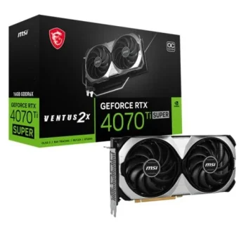 Msi Rtx4070ti Super Ventus 2x Oc 16gb 256bit Gddr6x Graphics Card