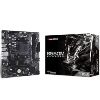 Biostar B550mt 4400mhz Hdmi Dp M2 Ddr4 Matx Am4 Motherboard