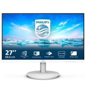 Philips 27" 271v8aw/01 Led Mm 4ms 75hz,Hdmi,Vga,Speaker,White Monitor