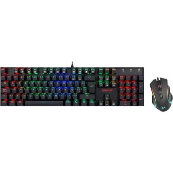 Redragon K551rgb-Ba Mechanical Keyboard Us Layout M607 Keyboard Mouse Set