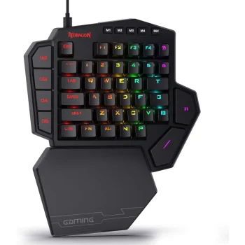 Redragon K585 Diti One-Handed Rgb Mechanical Blue Switches Us Layout Keyboard