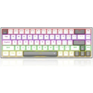 Redragon Lena Pro K705wg-R-Pro Wired+2.4g+Bt Red Mechanical Us Layout Keyboard