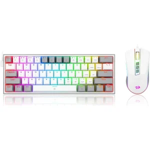 Redragon Dynamic S131 Mouse+Mechanical Red Switch Keyboard Us Layout